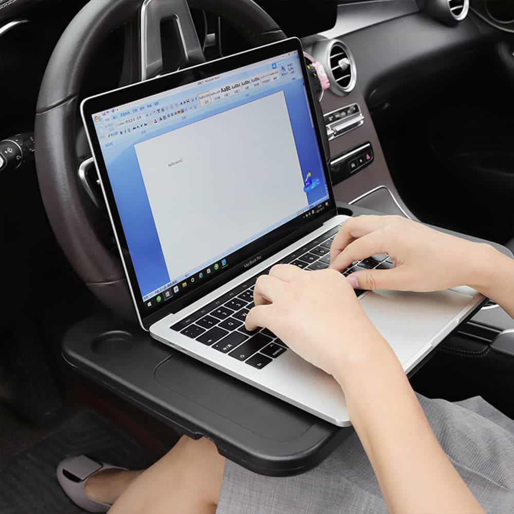 Auto Multifunktionstisch Lenkrad Tisch Laptop Schreibtisch Fr Lenkrad  Beifahrersitz Schwarz Car Steering Wheel Desk